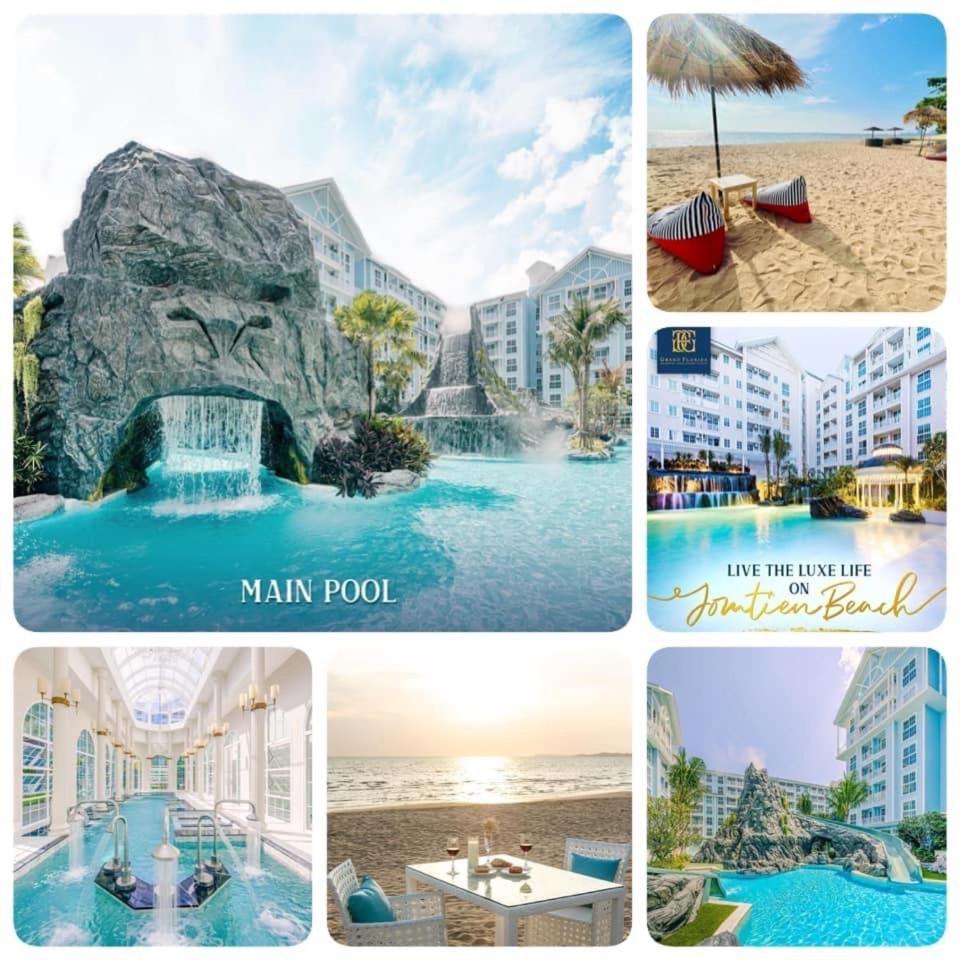 Grand Florida Beach Waterpark Condo Resort На Джомтьен Экстерьер фото